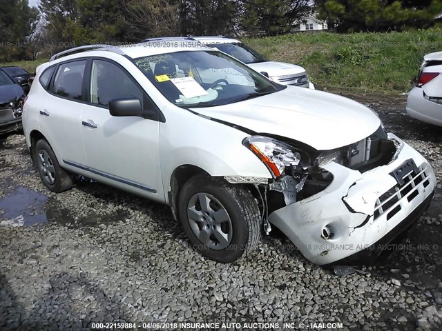 JN8AS5MT4EW622481 - 2014 NISSAN ROGUE SELECT S WHITE photo 1