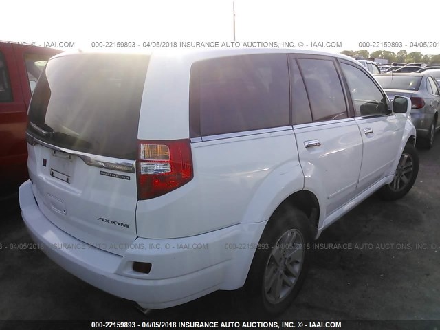 4S2DE58Y744603363 - 2004 ISUZU AXIOM XS Ağ foto 4