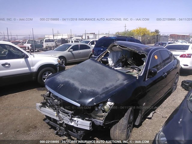 JNKAY01E77M303575 - 2007 INFINITI M35 SPORT BLACK photo 2