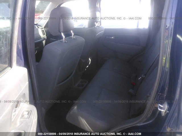 1C4PJMAK1CW151143 - 2012 JEEP LIBERTY SPORT 蓝色 照片 8