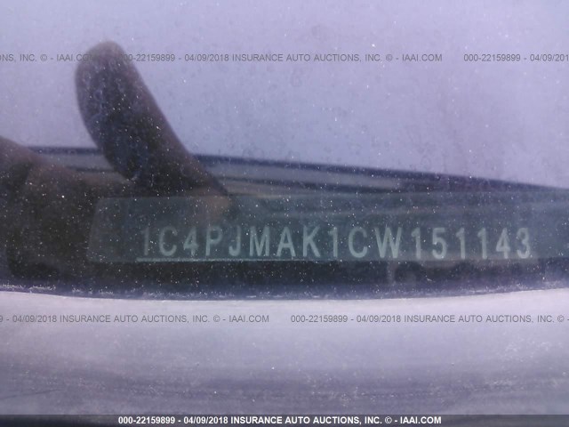 1C4PJMAK1CW151143 - 2012 JEEP LIBERTY SPORT 蓝色 照片 9