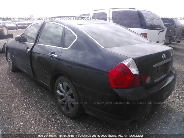 JNKAY01E06M108108 - 2006 INFINITI M35 SPORT BLACK photo 3