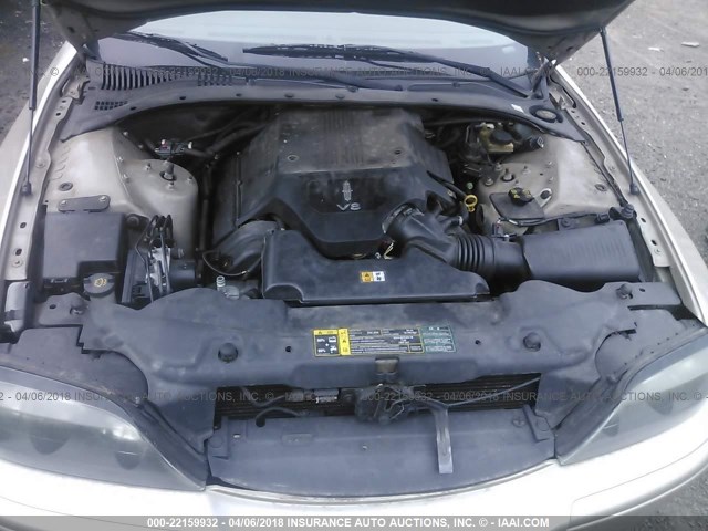 1LNFM87A66Y615721 - 2006 LINCOLN LS 金色 照片 10