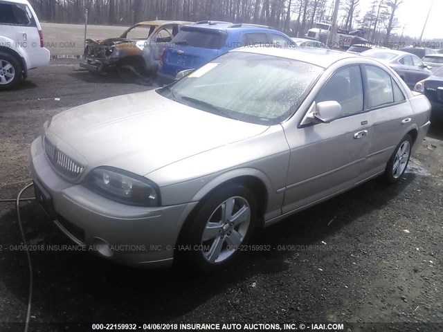 1LNFM87A66Y615721 - 2006 LINCOLN LS 金色 照片 2