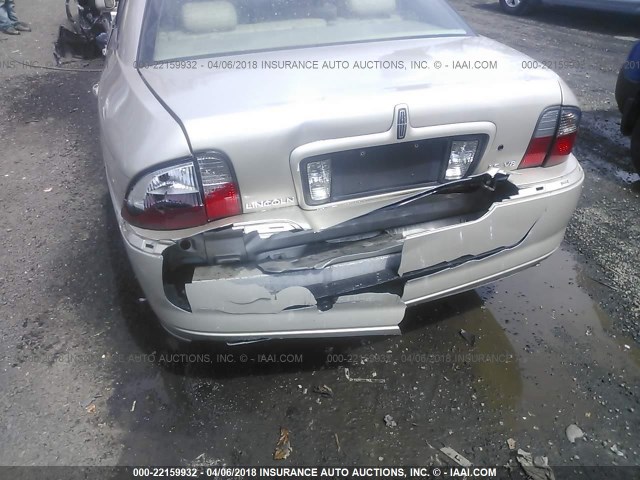 1LNFM87A66Y615721 - 2006 LINCOLN LS 金色 照片 6
