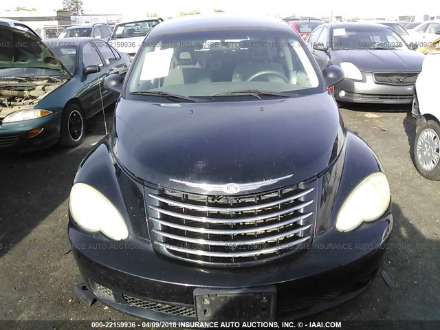 3A4FY48B97T563152 - 2007 CHRYSLER PT CRUISER BLACK photo 6