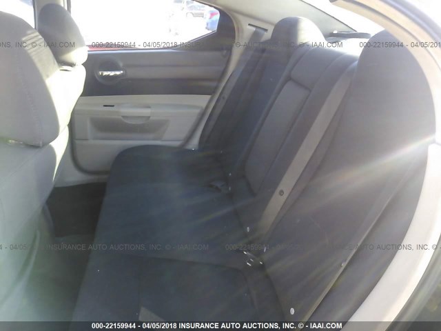 2B3KA43G97H645372 - 2007 DODGE CHARGER SE/SXT BLACK photo 8