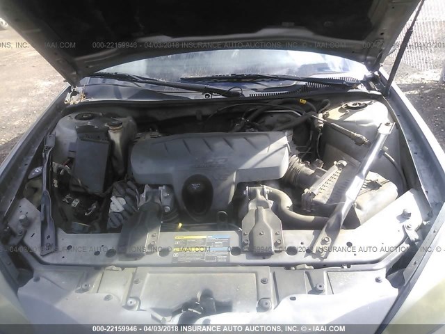2G2WP552371198377 - 2007 PONTIAC GRAND PRIX GRAY photo 10