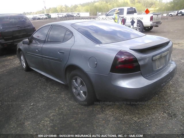 2G2WP552371198377 - 2007 PONTIAC GRAND PRIX GRAY photo 3