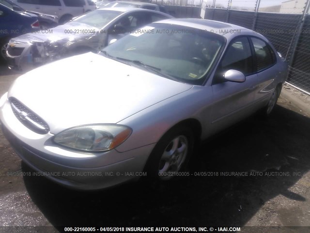 1FAFP55S13G263869 - 2003 FORD TAURUS SES SILVER photo 2