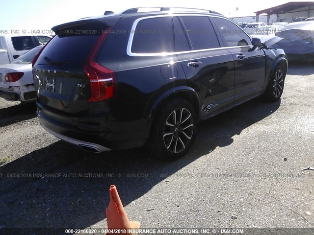 YV4A22PK6G1046614 - 2016 VOLVO XC90 T6 BLACK photo 4