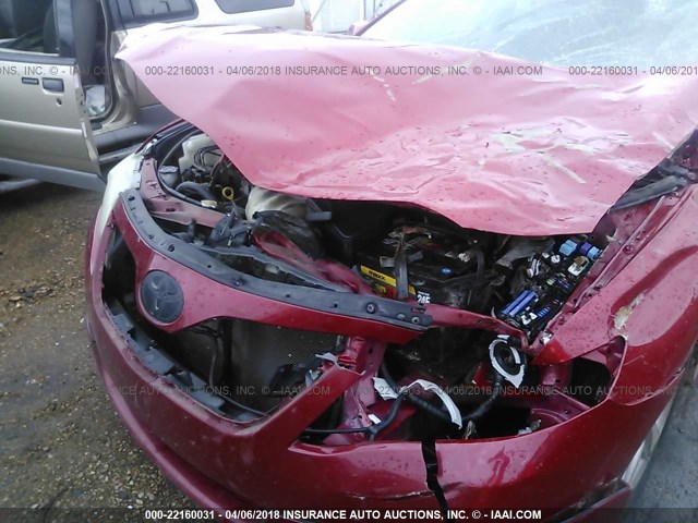 4T1BF3EK9BU683729 - 2011 TOYOTA CAMRY SE/LE/XLE RED photo 4