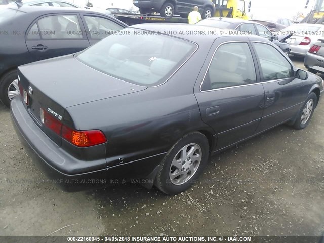 4T1BG22KX1U818792 - 2001 TOYOTA CAMRY CE/LE/XLE GRAY photo 4