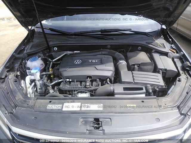 1VWDT7A36HC034879 - 2017 VOLKSWAGEN PASSAT R-LINE Boz foto 10
