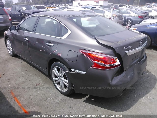 1N4BL3AP8DN523052 - 2013 NISSAN ALTIMA 3.5S/3.5SV/3.5SL GRAY photo 3