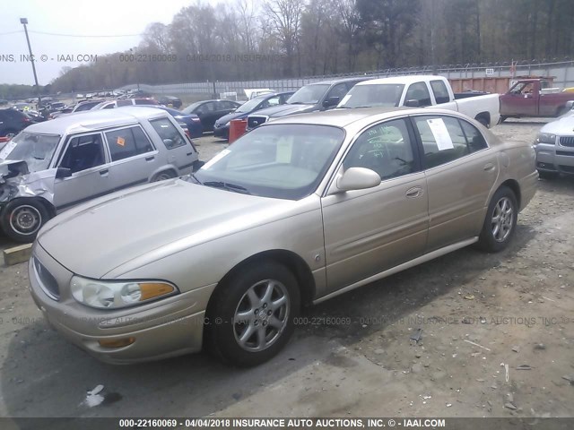 1G4HP54K05U285494 - 2005 BUICK LESABRE CUSTOM GOLD photo 2