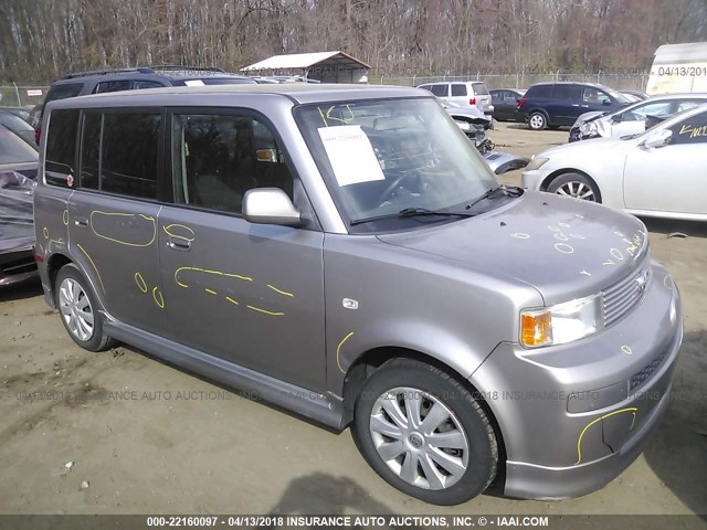 JTLKT334X50194239 - 2005 TOYOTA SCION XB GRAY photo 1
