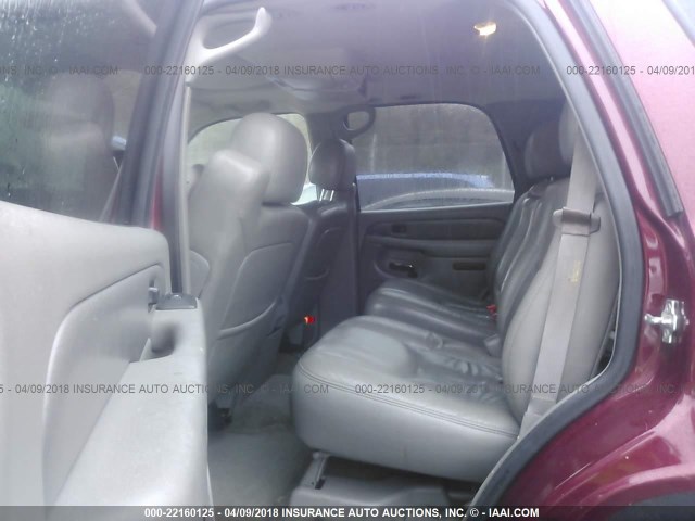 1GKEK63U74J310863 - 2004 GMC YUKON DENALI RED photo 8