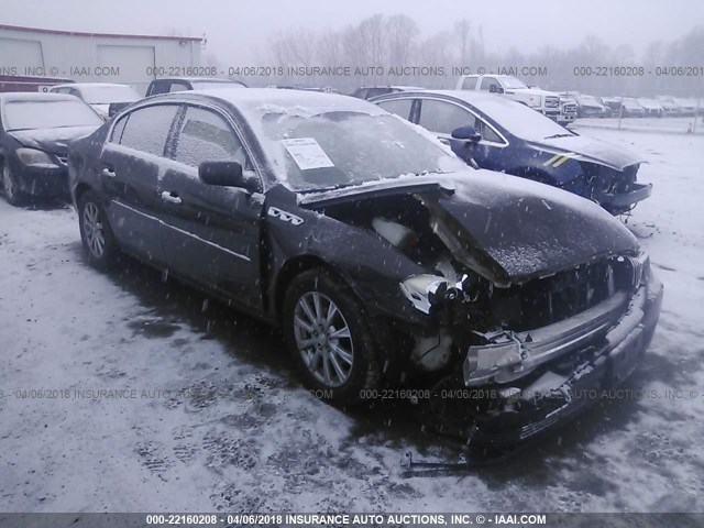 1G4HD57139U100873 - 2009 BUICK LUCERNE CXL BLACK photo 1