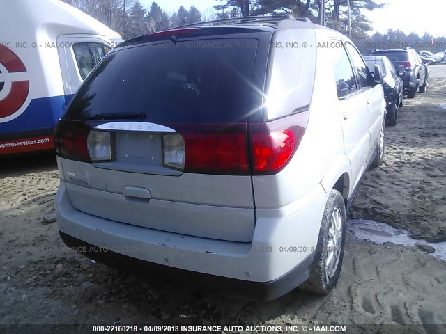 3G5DA03L26S531150 - 2006 BUICK RENDEZVOUS CX/CXL WHITE photo 4