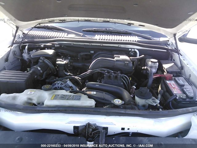 1FMEU6FEXAUA15658 - 2010 FORD EXPLORER LIMITED 白色 照片 10