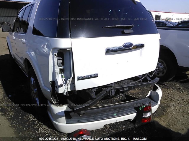 1FMEU6FEXAUA15658 - 2010 FORD EXPLORER LIMITED 白色 照片 6