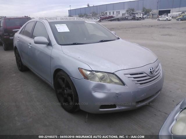 4T1BE46K37U515289 - 2007 TOYOTA CAMRY NEW GENERAT CE/LE/XLE/SE SILVER photo 1