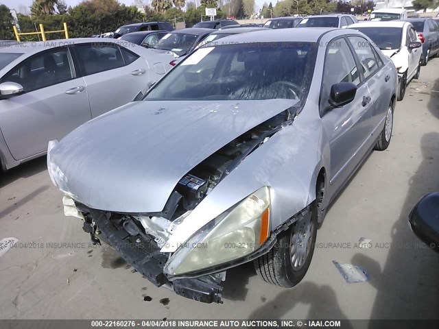 JHMCM56186C006150 - 2006 HONDA ACCORD VALUE SILVER photo 2