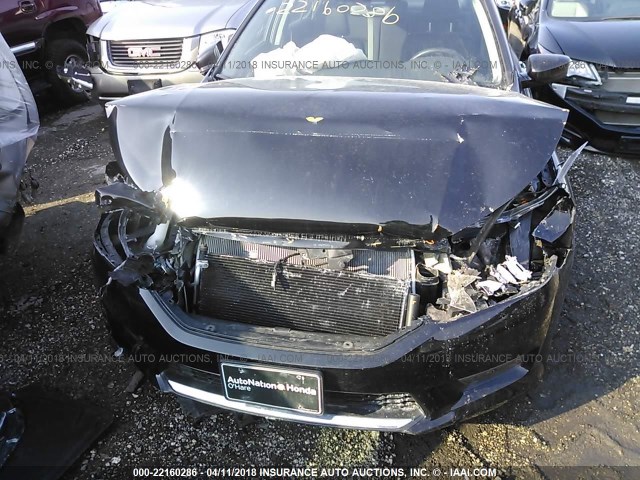 1HGCR2F5XFA065637 - 2015 HONDA ACCORD SPORT 黑色 照片 6