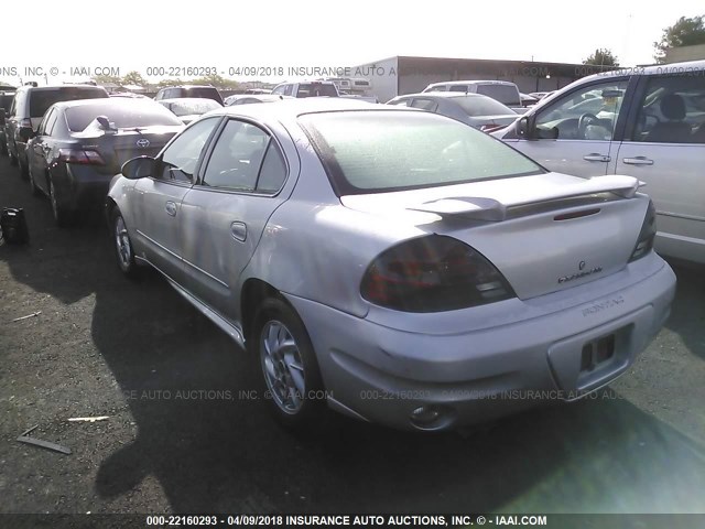 1G2NF52E04M590388 - 2004 PONTIAC GRAND AM SE1 SILVER photo 3