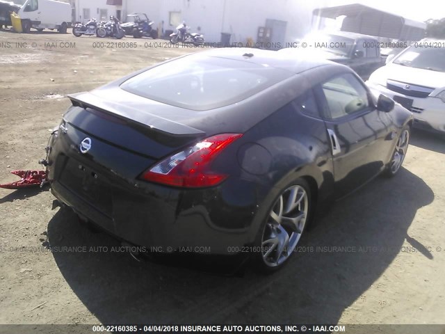 JN1AZ4EH6DM881384 - 2013 NISSAN 370Z TOURING/NISMO BLACK photo 4