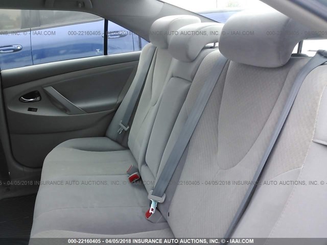 4T4BE46K68R044343 - 2008 TOYOTA CAMRY CE/LE/XLE/SE Light Blue photo 8