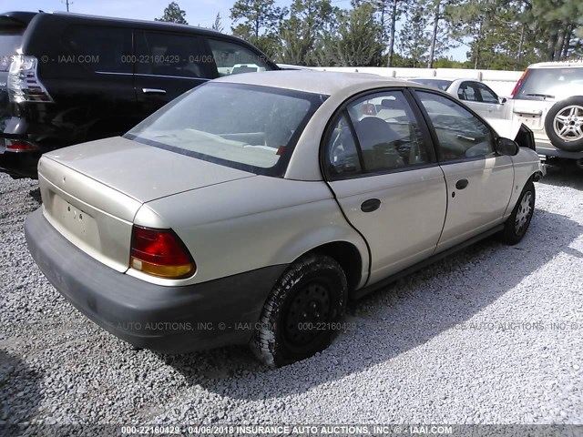 1G8ZH528XTZ149302 - 1996 SATURN SL1 GOLD photo 4