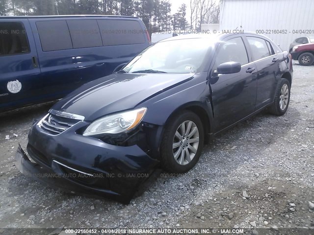 1C3CCBBB4CN224396 - 2012 CHRYSLER 200 TOURING GRAY photo 2