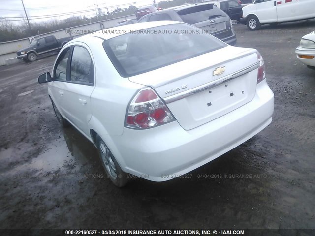 KL1TD5DE0BB129830 - 2011 CHEVROLET AVEO LS/LT 白色 照片 3