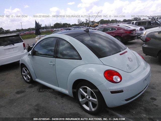 3VWRW3AGXAM035756 - 2010 VOLKSWAGEN NEW BEETLE 青色 照片 3