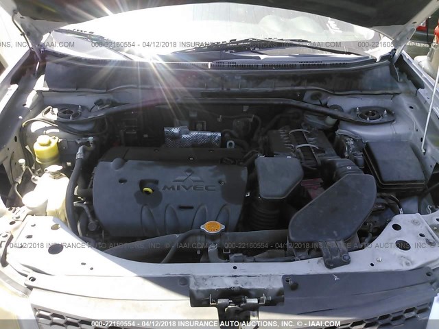JA4LS21W19Z007340 - 2009 MITSUBISHI OUTLANDER ES 银色 照片 10