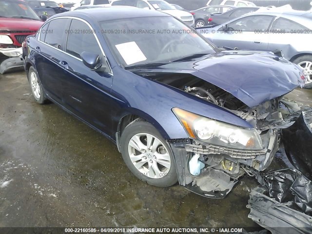 1HGCP26428A123191 - 2008 HONDA ACCORD LXP Navy photo 1