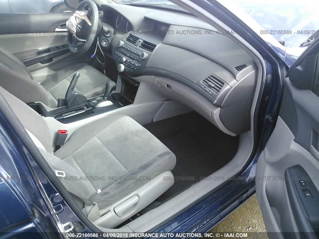 1HGCP26428A123191 - 2008 HONDA ACCORD LXP Navy photo 5