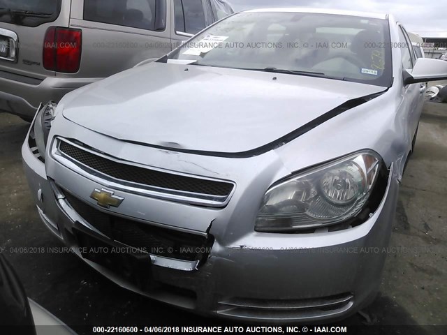 1G1ZC5EU0BF148679 - 2011 CHEVROLET MALIBU 1LT 银色 照片 6