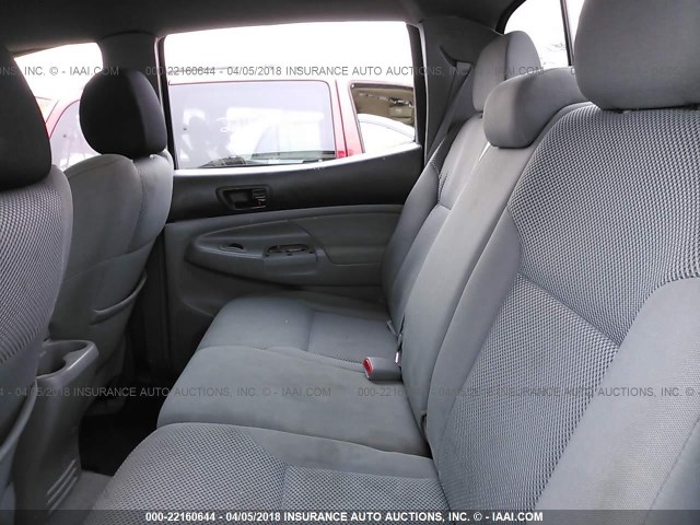 5TEJU62N45Z091009 - 2005 TOYOTA TACOMA DOUBLE CAB PRERUNNER TAN photo 8