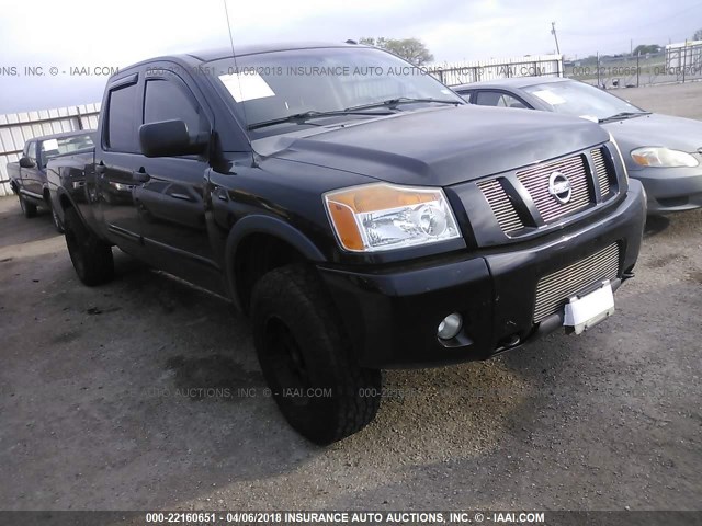 1N6BA07F98N309803 - 2008 NISSAN TITAN XE/SE/LE/PRO-4X BLACK photo 1