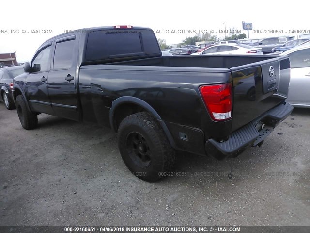 1N6BA07F98N309803 - 2008 NISSAN TITAN XE/SE/LE/PRO-4X BLACK photo 3