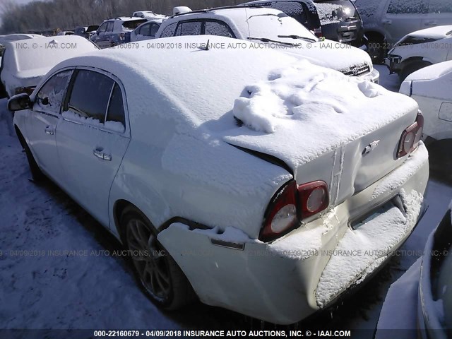 1G1ZK57B09F155981 - 2009 CHEVROLET MALIBU LTZ 白色 照片 3