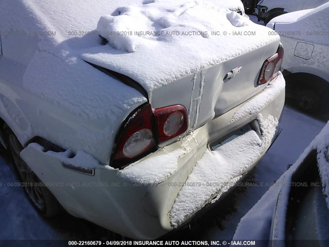 1G1ZK57B09F155981 - 2009 CHEVROLET MALIBU LTZ 白色 照片 6