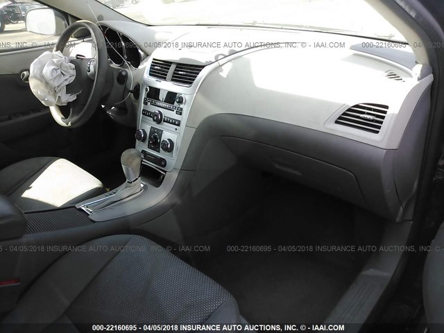 1G1ZB5E1XBF318569 - 2011 CHEVROLET MALIBU LS BLACK photo 5