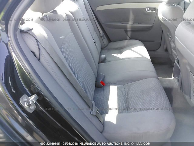 1G1ZB5E1XBF318569 - 2011 CHEVROLET MALIBU LS BLACK photo 8