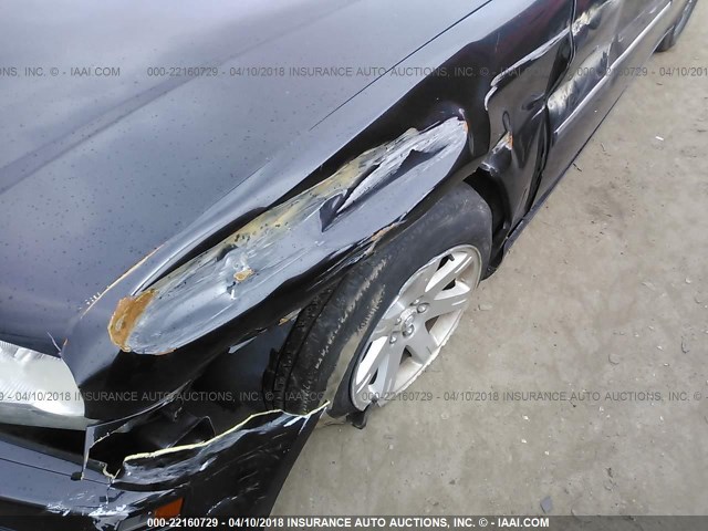 2C3LA43R87H649132 - 2007 CHRYSLER 300 BLACK photo 6