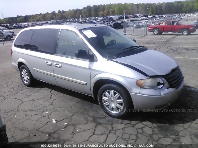 2A4GP54L27R184640 - 2007 CHRYSLER TOWN & COUNTRY TOURING SILVER photo 1