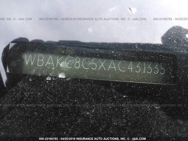WBAKC8C5XAC431335 - 2010 BMW 750 LI/XDRIVE Dark Blue photo 9